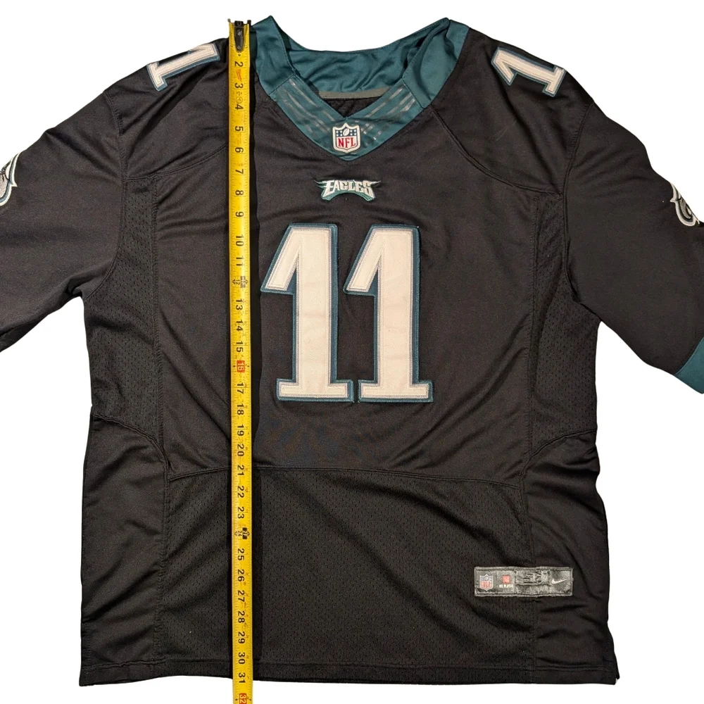 Nike On Field Philadelphia Eagles Carson Wentz Stitched Jersey Men's 2XL (56)